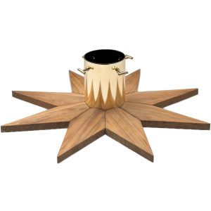 Skagerak Stella Christmas Juletrefot i Teak