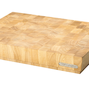 Skjærebrett, gummitre, 48x36x7,3 cm