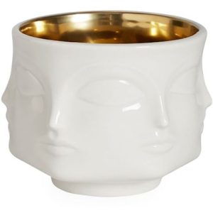 Skål Muse - Hvit/Gull