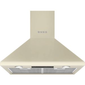 Smeg Universal Veggmontert Ventilator 60 cm, Creme