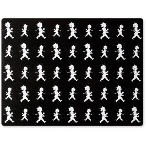 Solstickan Design Bordstablett 30 x 40 cm, Svart 4-pack