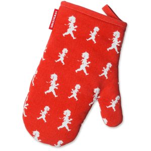 Solstickan Design Grillvott 30x22 cm Rød