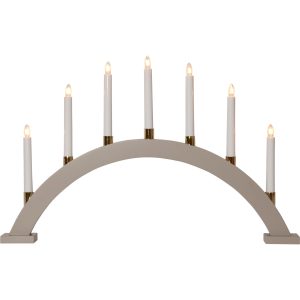 Star Trading Gillian lysestake, 40 cm, beige