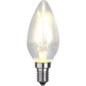 Star Trading Led-Lampe E14 C35 Filament Transparent