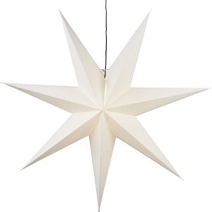 Star Trading Papirsstjerne Frozen Hvit, 100 cm