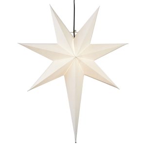 Star Trading Papirsstjerne Frozen Hvit, 65 cm
