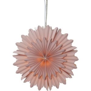 Star Trading Papirstjerne Crystal Rosa