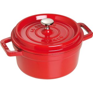 Staub La Cocotte Rund Gryte Röd 20 cm 2,2 l