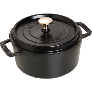 Staub La Cocotte Rund Gryte Sort 18 cm 1,7 l