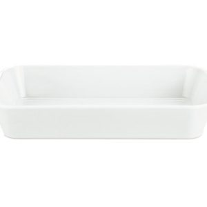 Stekeform dyp, hvit L38 cm B21 cm