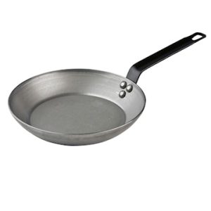 Stekepanne Ø24cm kullstål