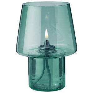 Stelton Viva Hurricane lysestake og oljelampe, ocean