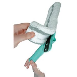 Svamp Window hvit fleece Leifheit