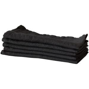 Tell Me More Kjøkkenhåndkle i lin, 50 x 70 cm, carbon