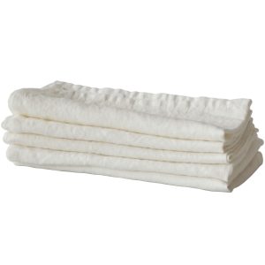 Tell Me More Kjøkkenhåndkle i lin, 50 x 70 cm, offwhite