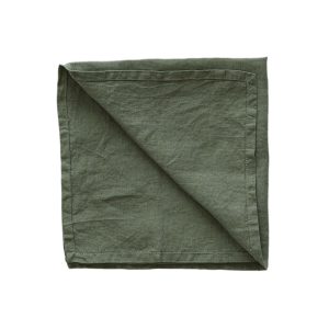 Tell Me More Serviett, 45x45 cm, khaki