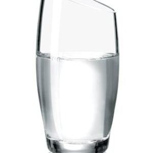 Vannglass, stor 35 cl