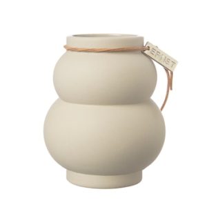 Vase Kurvete Beige 14 cm