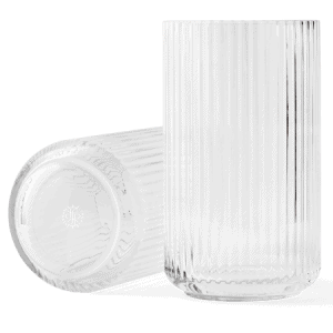 Vase Munnblåst Glass Klart 38cm