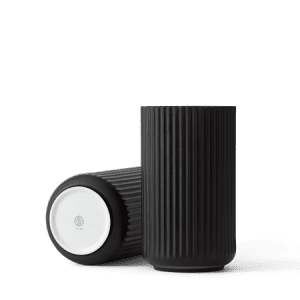 Vase Porselen Svart 25cm