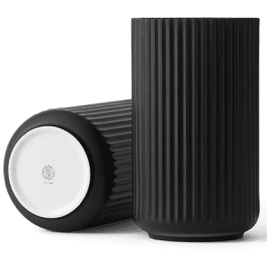 Vase Porselen Svart 38cm