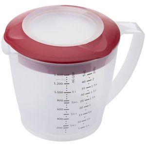 Westmark Vispebolle med lokk, rød