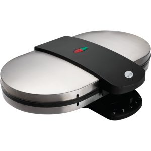 Wilfa Dobbelt Vaffeljern 1400W Rustfritt/Svart