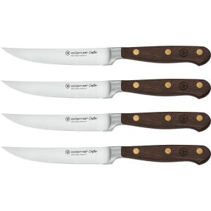 Wüsthof Crafter Steakkniver Smoked Oak 4 stk.