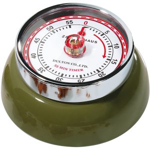 Zassenhaus Speed timer minutur olivengrønn