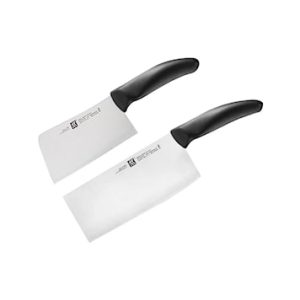 ZWILLING Style Knife set. Kjøttøks 15 cm & Kinesisk kokkekniv/øks 18 cm.