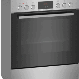 Bosch Hkr39a250u Serie 4 Keramisk komfyr - Rustfritt Stål