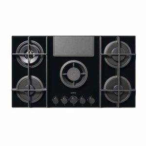 Eico Nikolatesla Flame Bl/a/88 Platetopp med innebygd ventilator - Svart