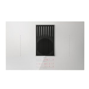 Eico Nikolatesla Libra Wh/a/83 Platetopp med innebygd ventilator - Hvit