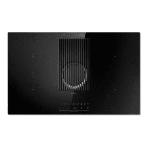 Eico Nikolatesla Prime+ Bl/a/8 3 Platetopp med innebygd ventilator - Svart/glass