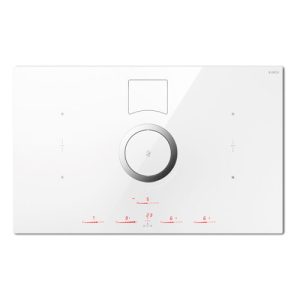 Eico Nikolatesla Switch Wh/f/8 3 Platetopp med innebygd ventilator - Hvit