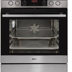 Gram Ek 20642-90 X Keramisk komfyr - Rustfritt Stål