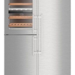 Liebherr Sbses8496-20001 Side-by-side - Rustfritt Stål