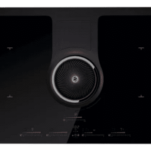 Nikolatesla Hp Bl/f/g5 Platetopp med innebygd ventilator - Svart/glass