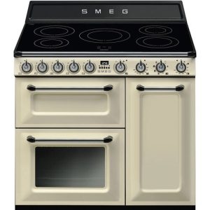Smeg Tr93ip Induksjonskomfyr - Krem