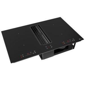 Thermex Typhoon Compact Platetopp med innebygd ventilator - Svart