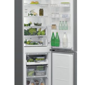 Whirlpool W7 821i Ox Kombiskap - Rustfritt Stål