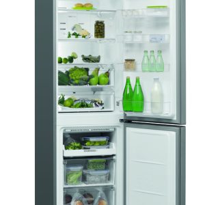 Whirlpool W7 821i Ox Kombiskap - Rustfritt Stål