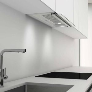 Witt Slide45 Innebygd ventilator - Hvit/glass