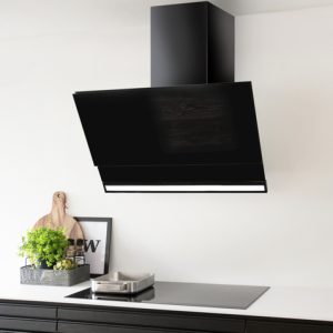 Witt Trim90bxcon Vegghengt ventilator - Svart