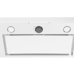 Witt Twister 60 W Innebygd ventilator - Hvit/glass