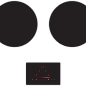 Witt Wis41 Hp-1 Multizones Sæt Induksjonstopp - Svart