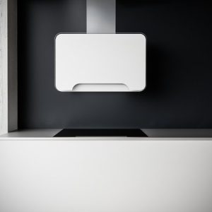 Witt Wonderwhite Vegghengt ventilator - Hvit/glass